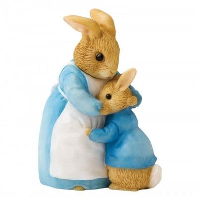 Mrs Rabbit and Peter ornament. A26909