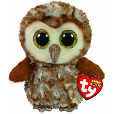 Percy the owl, Soft plush beanie boo from TY.