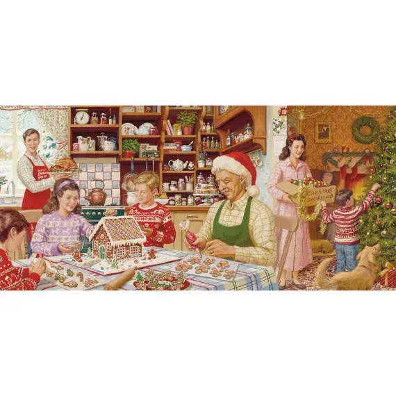 Preparing for the Big Day, 636 piece Gibsons jigsaw.