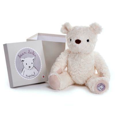 Ragtales Darcy Bear.  Suitable from birth.