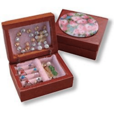Reutter, 12 th Scale Jewellery Box for the Dolls House. 1.453/8