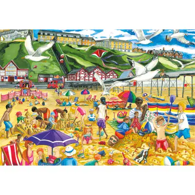 Saltburn by the sea. 500 piece jigsaws by Gibsons.