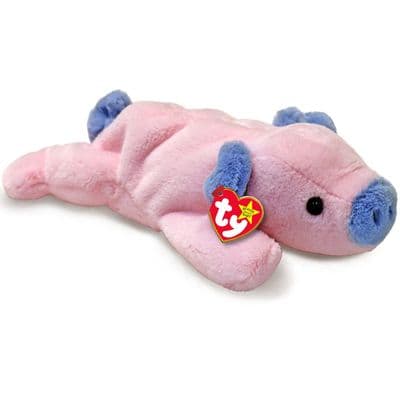 Squealer the Pig Retro Beanie Baby by TY.