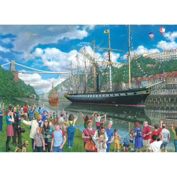 SS Great Britain, 1,000 piece Gibsons puzzle.
