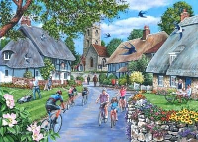 Sunday Morning.  500 extra large piece HOP jigsaw.