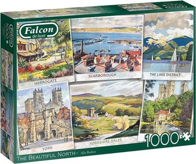 The Beautiful North.  1,000 piece Falcon Jigsaw Puzzle