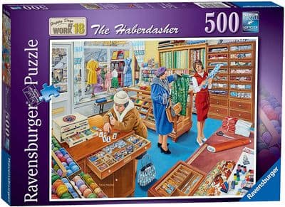 The Haberdasher. 500 piece jigsaw by Ravensburger