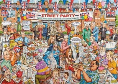 The Street Party, 1,000 piece Jigsaw by Ravensburger