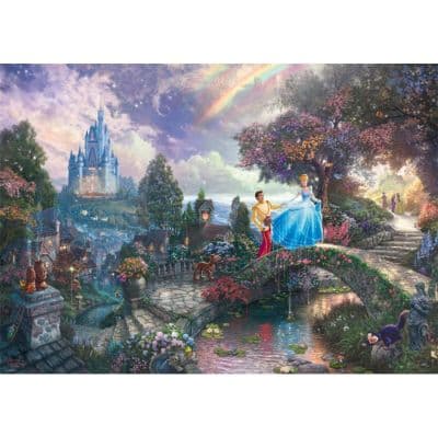 Thomas Kinkade, Cinderella wishes upon a dream. 1,000 piece jigsaw.