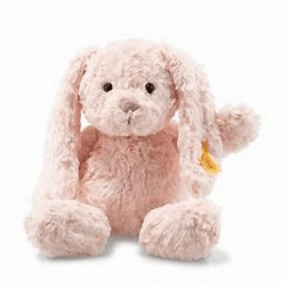 Tilda cuddly pink rabbit by Steiff . 080623.