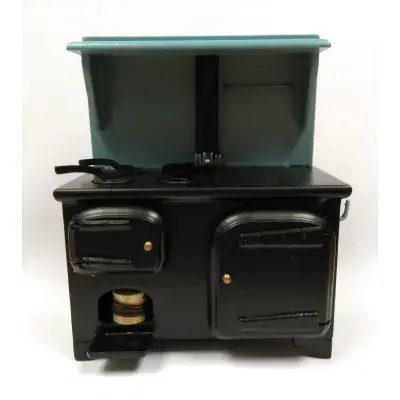 Victorian stove with shelf. 2098 Dolls house