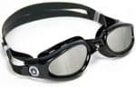 Aquasphere Kaiman Mirrored Goggle - Senior - Black/Mirror