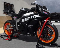 Adj Rearsets - Honda CBR600RR (03-06) & CBR1000RR (04-07) Road Shift. RSH006.