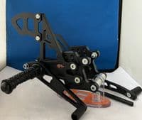 Adjustable Rearsets - Honda CBR1000RR (08-15) Road Shift. RSH016.