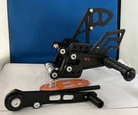 Adjustable Rearsets - Honda CBR1000RR (08-15) Road Shift. RSH016.