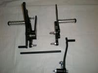 Adjustable Rearsets - Honda CBR1000RR (08-15) Road Shift. RSH016.