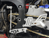 Adjustable Rearsets - Honda CBR600RR (03-06) & CBR1000RR (04-07) Race Shift.  RSH006-R.