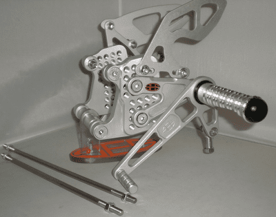 Adjustable Rearsets - Honda VFR/RVF400  NC30/NC35.  RSH014.