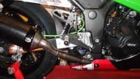 Adjustable Rearsets - Kawasaki 300 Ninja (12-17). RSK018.