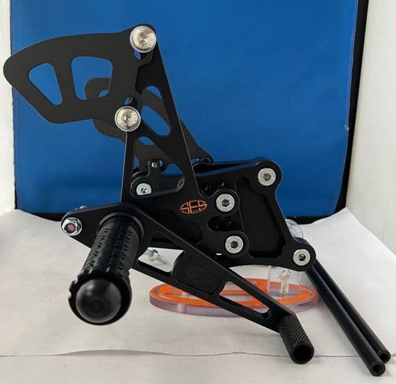 Adjustable Rearsets - Kawasaki 300 Ninja (12-17). RSK018.