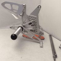 Adjustable Rearsets - Kawasaki ER6 (06-15).  RSK012/13/14.