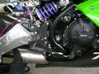 Adjustable Rearsets - Kawasaki ER6 (06-15).  RSK012/13/14.