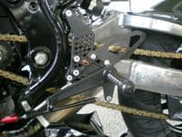 Adjustable Rearsets - Kawasaki ER6 (06-15).  RSK012/13/14.