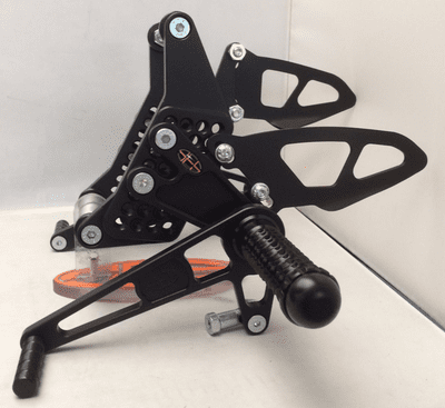 Adjustable Rearsets - Kawasaki ER6 (06-15).  RSK012/13/14.