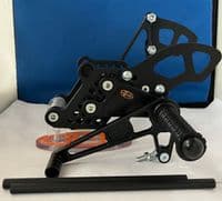 Adjustable Rearsets - Kawasaki ZX-10R (06-07). RSK006.