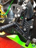Adjustable Rearsets - Kawasaki ZX-10R (06-07). RSK006.
