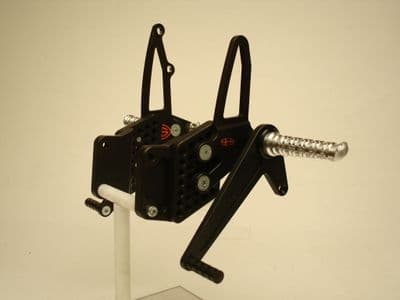 Adjustable Rearsets - Suzuki GSXR 1000 (07-08). RSS007.