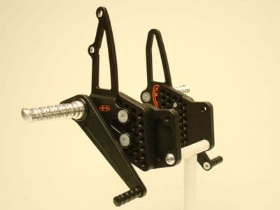 Adjustable Rearsets - Suzuki GSXR 1000 (09-10) Road Shift. RSS009.
