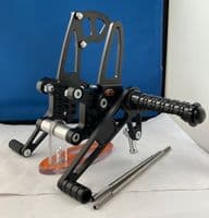 Adjustable Rearsets - Suzuki GSXR 600/750 (96-05) 1000 (01-04). RSS002