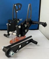 Adjustable Rearsets - Suzuki GSXR600/750 (06-18). RSS006