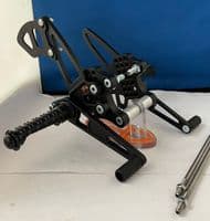 Adjustable Rearsets - Suzuki SV650 (99-08). RSS008.