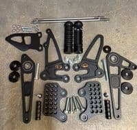 Adjustable Rearsets - Suzuki SV650 (99-08). RSS008.