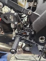 Adjustable Rearsets - Suzuki SV650 (99-10). RSS008.