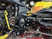 Adjustable Rearsets - Triumph 675 (06-12) Race & Road Shift. RST002-B.