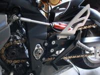 Adjustable Rearsets - Triumph 675 (06-12) Race Shift.  RST002-R.
