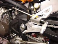 Adjustable Rearsets - Triumph 675 (06-12) Race Shift.  RST002-R.