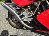 Fixed Rearset: Ducati 600/750/900SS. RSD003 (BLACK)