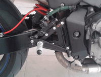 Fixed Rearsets - Honda  Hornet 600 & 900(98-03). RSH012