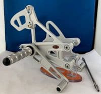 Fixed Rearsets - Kawasaki ZXR400H&L (89-99).  RSK001