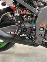 Fixed Rearsets - Kawasaki ZXR400H&L (89-99).  RSK001  BLACK