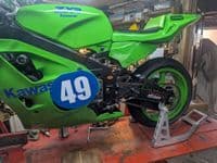 Fixed Rearsets - Kawasaki ZXR400H&L (89-99).  RSK001  BLACK