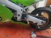 Fixed Rearsets - Kawasaki ZXR750 J/K/L (91-95). RSK017 BLACK.