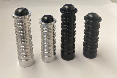 Footpeg: Milled Knurl M8 Thread. FP8H.