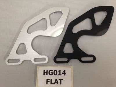 Heel Guard: HG014 (FLAT) SILVER.