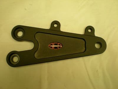 Left Hand Hanger Plate: Triumph 675/765 (06-21). RST002L-BK