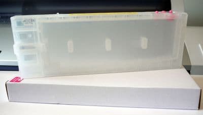 Set of Epson Pro 4800 Refillable Ink Cartridges (Includes FREE Chip Resetter)